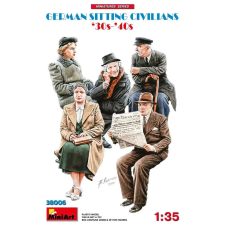 MiniArt German Sitting Civilians 30s-40s 1:35 (38006) makett