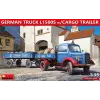  MiniArt German Truck L1500S W/Cargo Trailer 1:35 (38023)