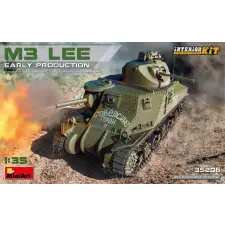  MiniArt M3 Lee Early Prod. Interior Kit 1:35 (35206) makett