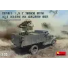  MiniArt Soviet 1,5 t Truck w/ M-4 Maxim AA Machine Gun 1:35 (35186)