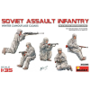  MiniArt Soviet Assault Infantry(Winter Camouflage Cloaks) 1:35 (35226)
