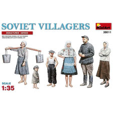  MiniArt Soviet Villagers 1:35 (38011) makett