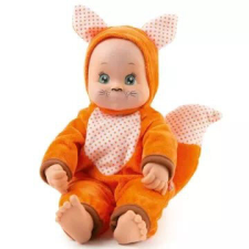 MiniKiss: Puszit adó puhatestű rókababa - 27 cm baba