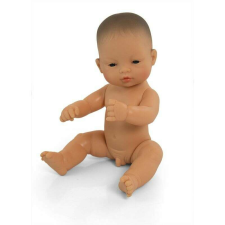Miniland Baba,32 cm, ruha nélkül, ázsiai fiú baba