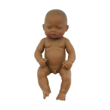 Miniland Baba - latin-amerikai fiú, haj nélkül, 32 cm-es, vízálló, MINILAND, ML31037 baba