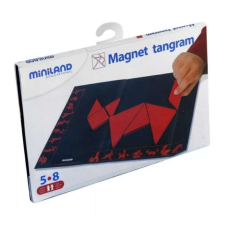 Miniland Mágneses tangram mágneses építőjáték