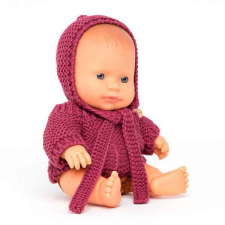 Miniland Oktatási baba baba 21 cm - kaukázusi fiú baba