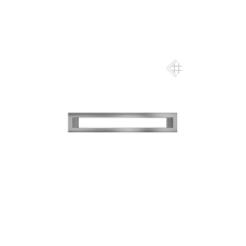  Minimal inox kandalló szellőzőrács 6x20 /hátfal nélkül/ hűtés, fűtés szerelvény