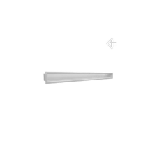  Minimal szellőzőrács 9x100cm hátfallal - TÖBB SZÍNBEN hűtés, fűtés szerelvény