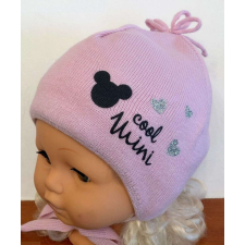 Minimanó kötött sapka pamuttal bélelve (44-46) cool Minnie rózsaszín gyerek sapka