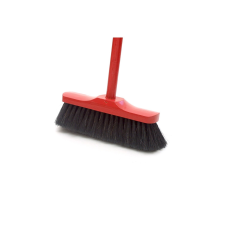  Minipartvis piros szegezett nyéllel takarító és háztartási eszköz