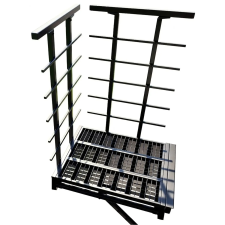 MINKA Flex Grid Zink kilépő fekete építőanyag