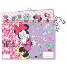 Minnie Disney Minnie A/4 spirál vázlatfüzet 40 lapos matricával füzet