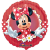 Minnie Disney Minnie fólia lufi piros 43cm