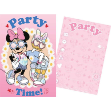 Minnie Disney Minnie party meghívó 5 db-os party kellék