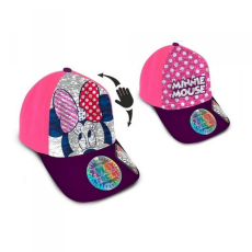 Minnie egér Flitteres Minnie egér baseball sapka - 54 cm