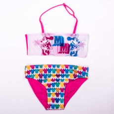  Minnie egér kislány fürdőruha - kétrészes fürdőruha - pink - 122