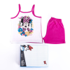  Minnie egér kislány pamut pizsama - ujjatlan pizsama - nyári együttes - pink - 104