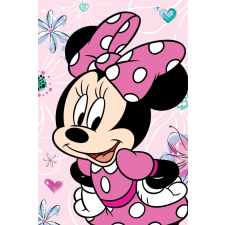 Minnie Flowers mikroflanel takaró 100x150cm lakástextília