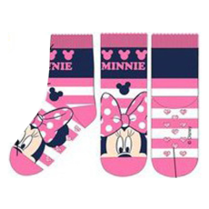 Minnie Gyerek vastag csúszásgátlós zokni - Rózsaszín - 31-34