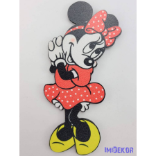  Minnie piros ruhás táblácska dekorációs kellék
