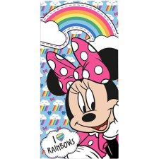 Minnie Rainbows fürdőlepedő, strand törölköző 70x140cm lakástextília