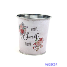  Mintás bádog kaspó 10 cm - 144 dekorációs kellék