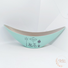  Mintás csónak tál dekorációs kellék