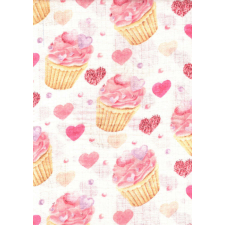 Mintás textil pelenka 1db-os - muffin mosható pelenka