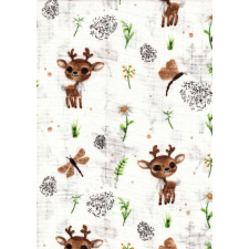 Mintás textil pelenka 1db-os - őzike mosható pelenka