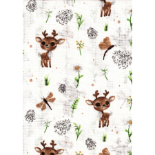 Mintás textil pelenka 1db-os - őzike mosható pelenka