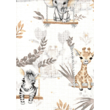 Mintás textil pelenka 1db-os - Szafari mosható pelenka