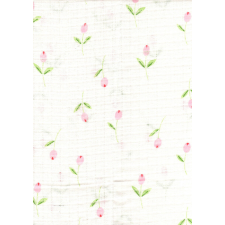 Mintás textil pelenka 1db-os - tulipán mosható pelenka