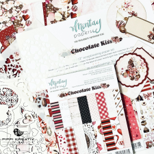 Mintay Papers Mintay - Romantikus hangulatban - scrapbook alkotócsomag - Chocolate Kiss (1 csomag) decoupage papír