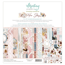 Mintay Papers Papírkészlet 12&quot; (30 cm) - Her Story (12 lap) decoupage papír