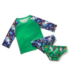 Mio bambino Bambino Mio Baba fürdőruha szett - Ocean, 1-2 év