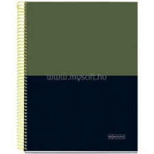 MIQUELRIUS Rider Green A4 4x35 lap vonalas spirálfüzet (A15295RG81) füzet