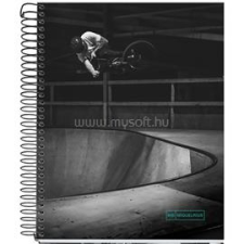 MIQUELRIUS Skate Park A5 4x35 lap vonalas spirálfüzet (A15296RP21) füzet
