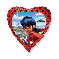 Miraculous, Katicabogár és Fekete macska kalandjai Heart fólia lufi 46 cm (WP) party kellék