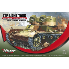 Mirage Hobby 7TP harckocsi műanyag modell (1:35) (MMH-355002) autópálya és játékautó