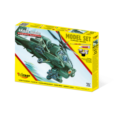 Mirage Hobby Model Set migłowiec Szturmowy AH-64A Apache (1:72) makett
