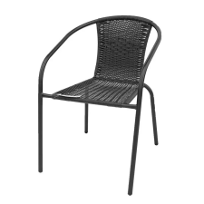 Mirpol Herkules 3 kerti szék fekete kerti bútor