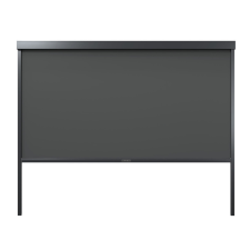 Mirpol LUXE kézi napellenző 270x218cm, 3 m-ig antracit kerti bútor