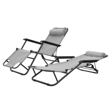 Mirpol Senator nyugágy szürke kerti bútor