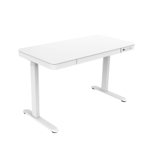 Mirpol VELSEN íróasztal elektromos magasságállítással, vezérlőpanellel 120x60 cm fehér íróasztal
