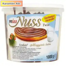  Miss Nuss Twist mogyorókrém – 1 kg nagy kiszerelésben csokoládé és édesség