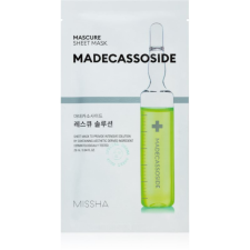 Missha Mascure Madecassoside ápoló arcmaszk érzékeny és irritált bőrre 28 ml arcpakolás, arcmaszk
