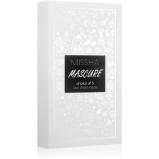 Missha Merry Christmas Mascure Mask Set fátyolmaszk szett (mix) kozmetikai ajándékcsomag