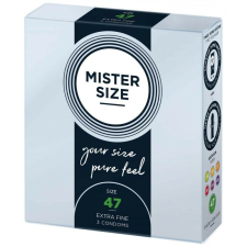 Mister Size 47 mm Condoms 3 pieces óvszer