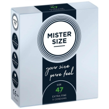  MISTER SIZE 47 mm Condoms 3 pieces óvszer